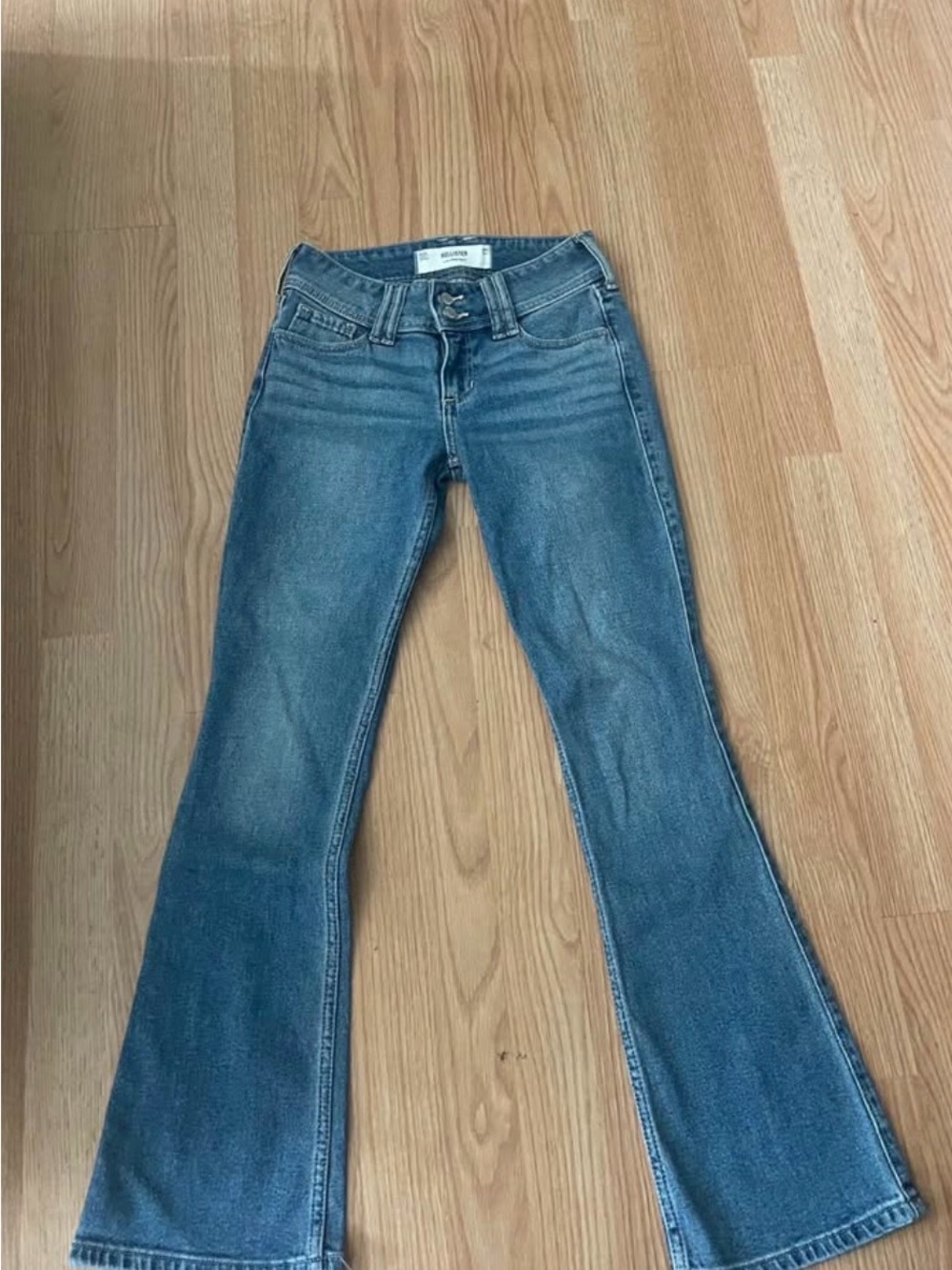 Women's Blue Flared Jeans